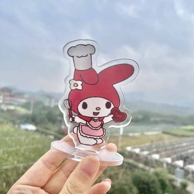 Đồ trang trí nhân vật Kirby Melody Kuromi hoạt hình xinh xắn cho bàn làm việc