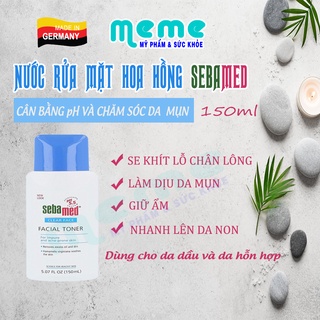TONER CÂN BẰNG DA VÀ SE KHÍT LỖ CHÂN LÔNG SEBAMED pH5.5 - ĐỨC - 150ML