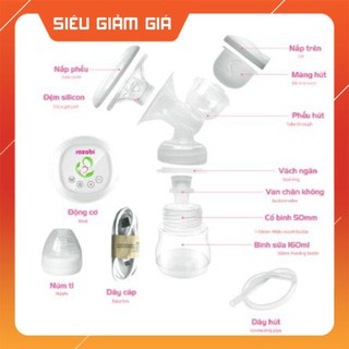 Phụ kiện máy hút sữa Rozabi