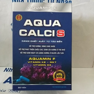 AQUA CALCI S canxi chiếc xuất từ tảo biển HÀNG CHÍNH HÃNG