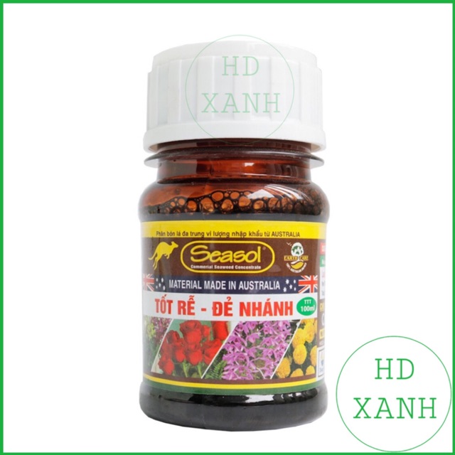 Phân bón tốt rễ - đẻ nhánh seasol 100ml