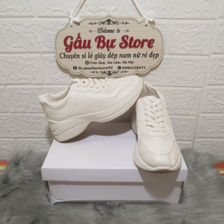 [ Hàng Đẹp ] Giày Sneaker Nữ GC Trắng