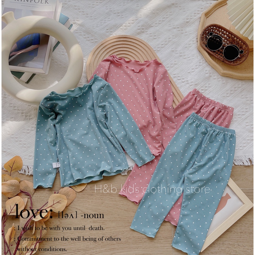 Bộ đồ tăm gân cho bé gái 6-18kg