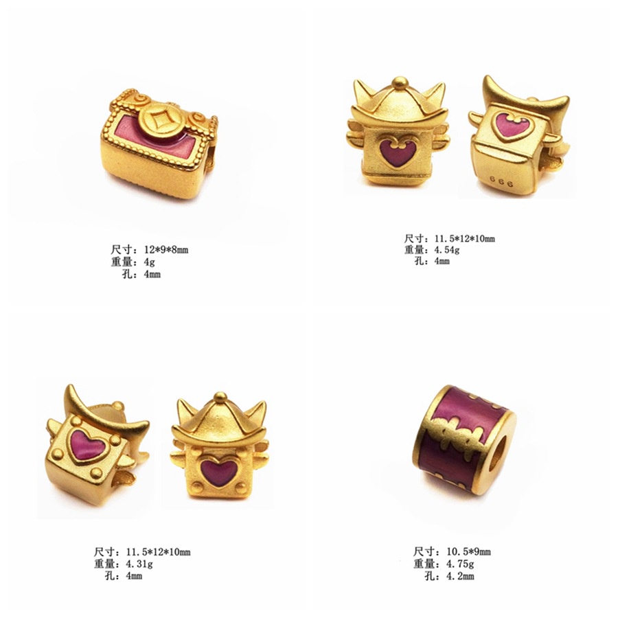 Phụ Kiện Hạt Làm Vòng Tay Hình Túi Xách Thời Trang D2