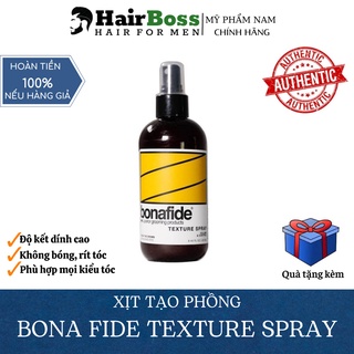 Xịt dưỡng tạo phồng Bona Fide Texture Spray 250ml giữ nếp tóc