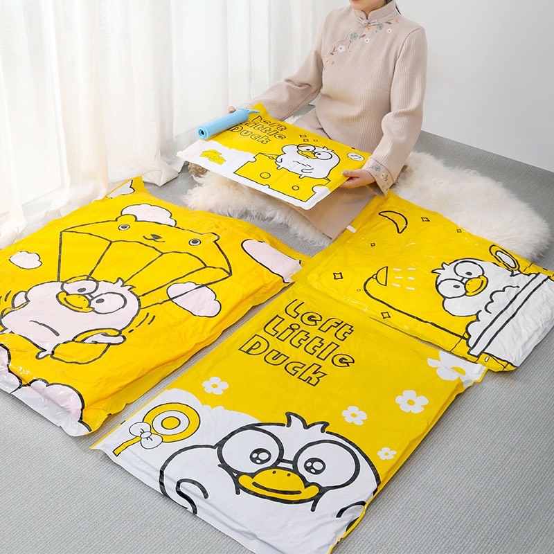 Túi Hút Chân Không Bảo Quản Quần Áo, Chăn Màn Chất Liệu PA/PE Mềm Dẻo Tiện Lợi, Tiết Kiệm Không Gian Tuyệt Đối 88325