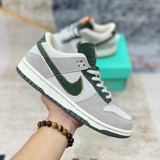 GIÀY SB DUNK LOW GREEN GREY LAI AU [ BOX + FREE SHIP ]