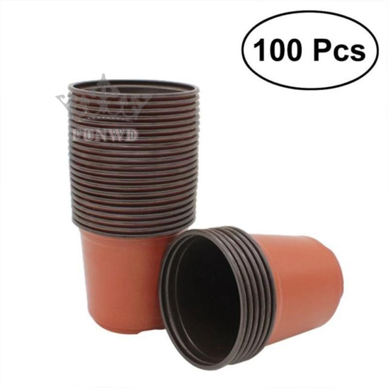 Bộ 100 chậu gieo hạt giống 9x6x8cm thiết kế cao cấp