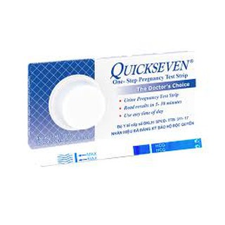 Que test thử thai QUICKSTRIP, QUICKSEVEN