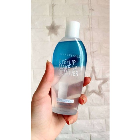 Nước Tẩy Trang Mắt và Môi Chuyên Dụng 2 lớp Maybelline New York Eye & Lip Makeup Remover 150ml