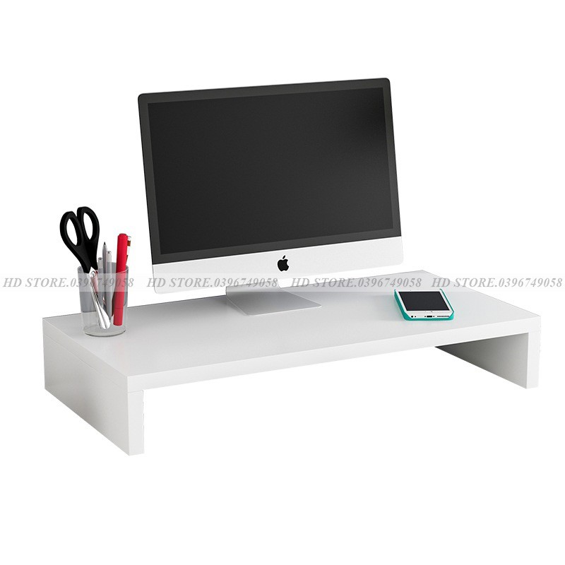 🔥 KỆ ĐỂ ĐỒ DECOR - SÁCH - MÁY TÍNH 🖥⌨ LẮP GHÉP - MÀU TRẮNG ✨