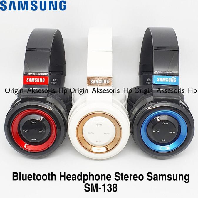 Tai Nghe Bluetooth Không Dây Samsung Sm-138 Sm 138 Màu Đen Vàng | BigBuy360 - bigbuy360.vn
