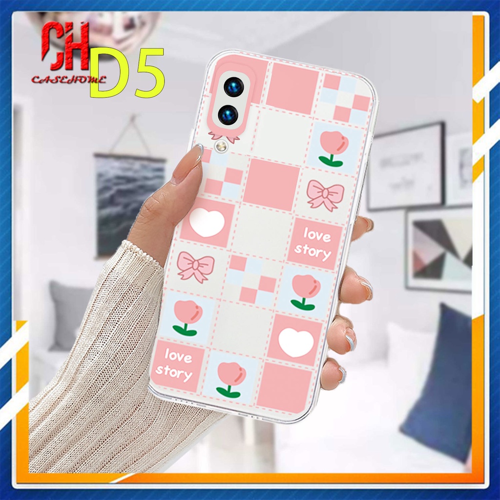 Ốp Điện Thoại Mềm Họa Tiết Hoa Cho VIVO Y20 Y15S Y91C V21 V23E Y75 T1 Y55 Y75 Y16 Y21 2021 Y21A Y21T Y12S Y12 Y30 Y21S Y20S Y12i Y01 Y91 Y30i Y93 Y95 Y15 Y17 Y50 Y53S Y51 2020 Y51A Y33T Y10 Y33S Y1S Y11 Y31 Y20i Y91i Y90 Y51S Y12A Y33 Y11S Y30G Y12G