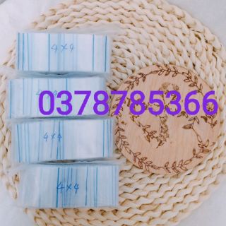 100 túi zíp bé KT 2x3cm đựng trang sức