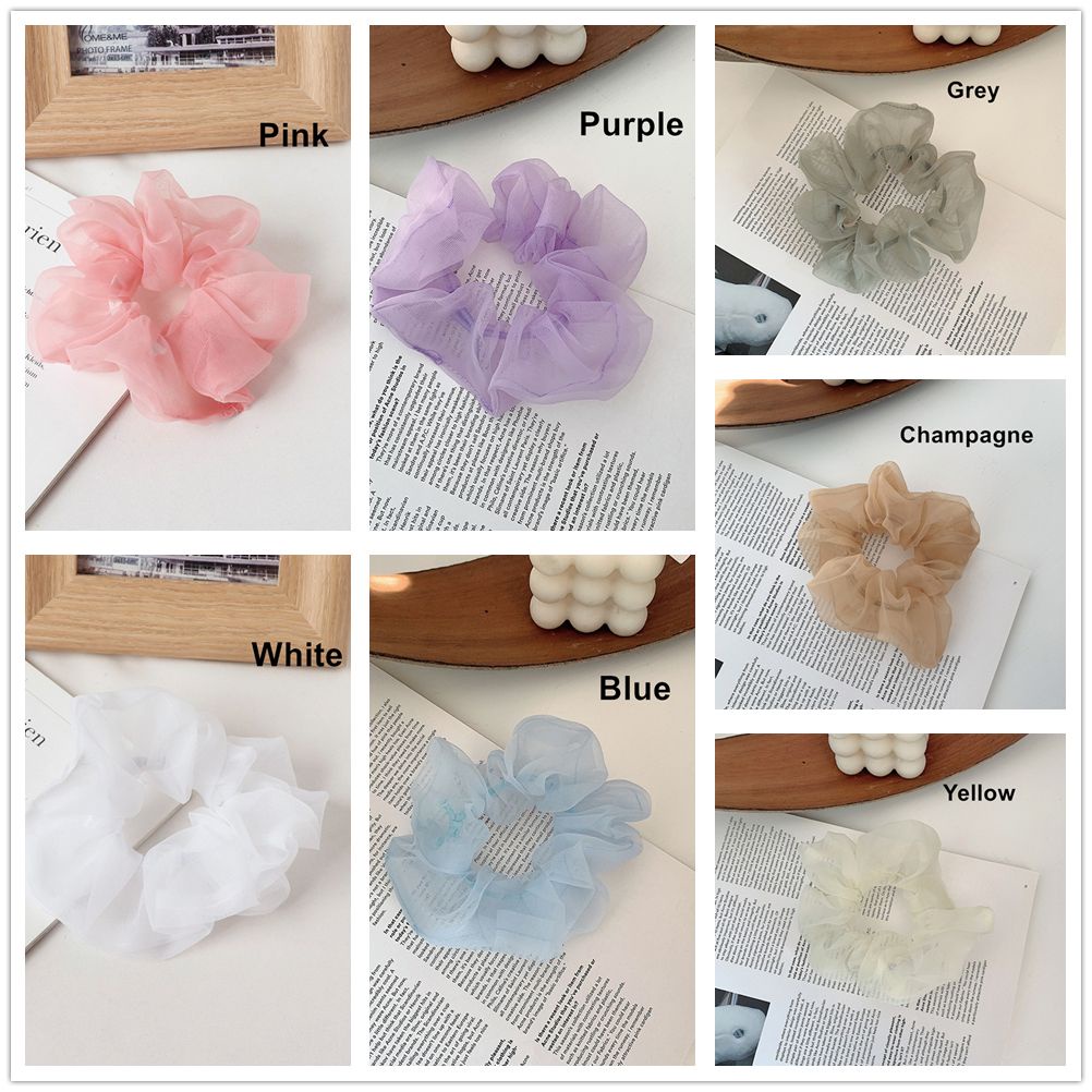 Dây Buộc Tóc Co Giãn Nhiều Màu Sắc Dành Cho Nữ Mihan1