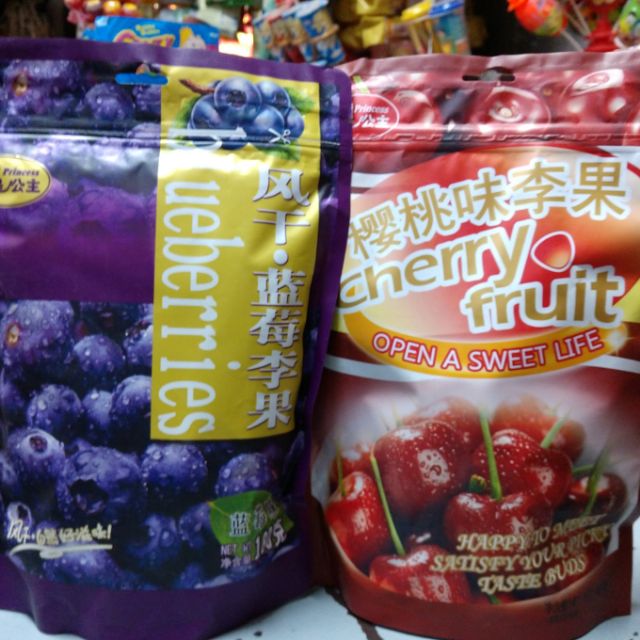 Quả Việt quất-Cherry sấy 180g. Xuất xứ : Hồng Kông. HSD : 28/11/2021