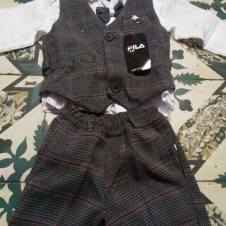 Bộ vest bé trai 4 chi tiet