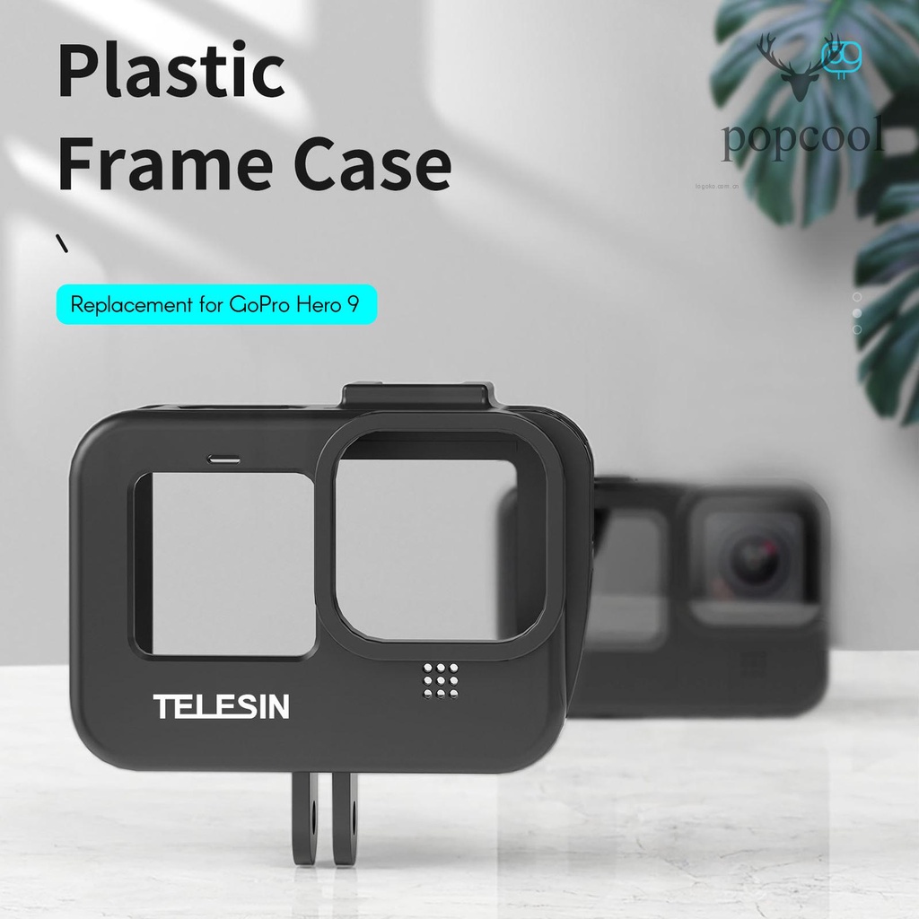 Khung Nhựa Nhẹ TELESIN GP-FMS-903 Thay Thế Cho Máy Ảnh GoPro Hero 9 | BigBuy360 - bigbuy360.vn