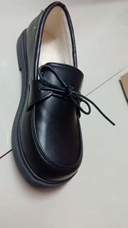 [SẴN NÂU 36] Giày ulzzang mũi tròn dây nơ (ảnh thật ở cuối)
