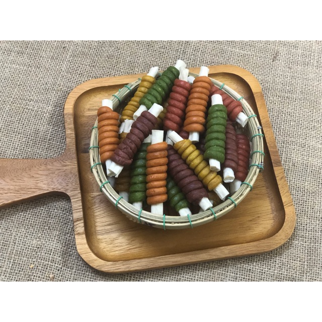 Thanh gặm lõi sữa sạch răng mixed mùi