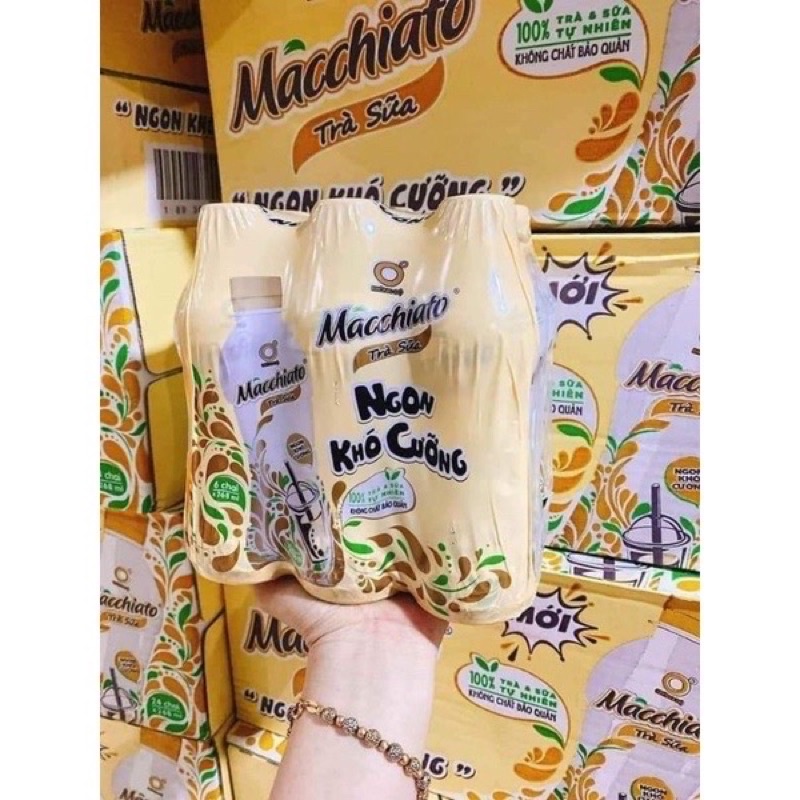 Thùng Trà Sữa Macchiato Không Độ 24 Chai | BigBuy360 - bigbuy360.vn