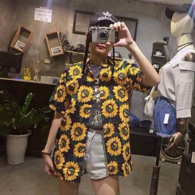 Áo sơ mi hướng dương (đủ size)