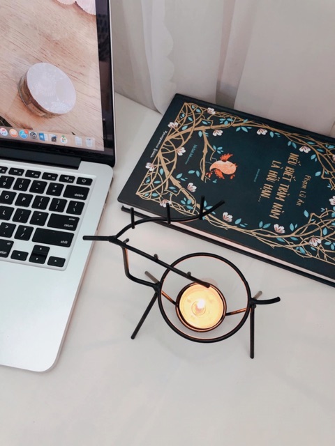 Đế đựng nến tealight Tuần Lộc ADORA