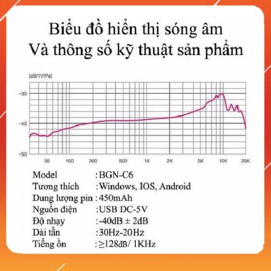 Micro Live Stream C7 +Mic Hát Karaoke Trên Điện Thoại Hỗ Trợ thu âm - chính hãng - BH 3 tháng