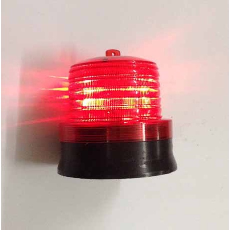 Đèn cảnh báo dùng Pin /NLMT đế nam châm đa năng tự động bật tắt