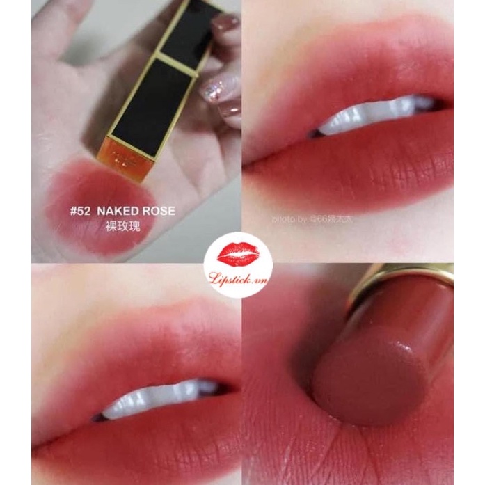 Son Tom Ford Lip Color Satin Matte Màu 52 - hồng đất | Shopee Việt Nam