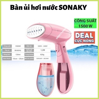 Bàn ủi hơi nước, Bàn là hơi nước cầm tay gấp gọn cao cấp Sokany bàn ủi mini du lịch LỖI 1 ĐỔI 1 KANANY