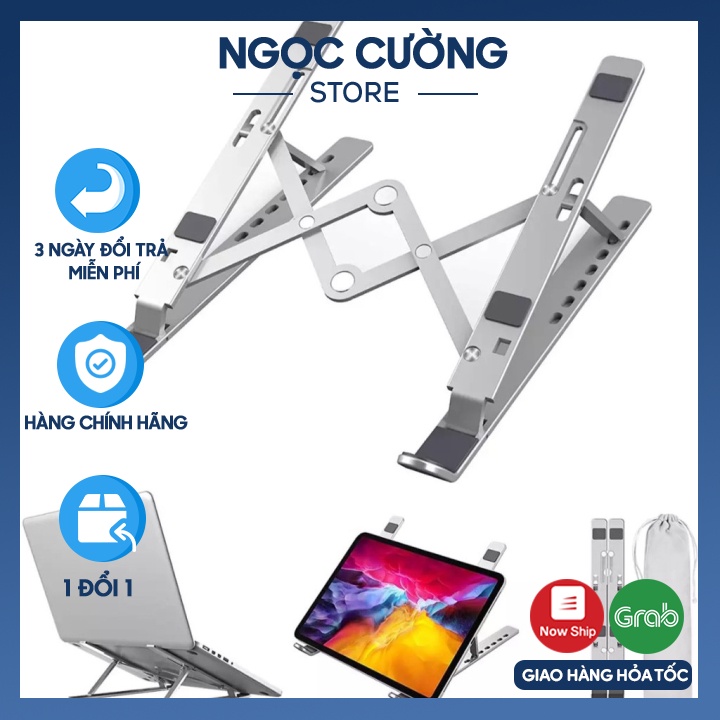 Giá đỡ laptop,macbook,ipad bằng 𝐍𝐇𝐎̂𝐌 𝐂𝐀𝐎 𝐂𝐀̂́𝐏 𝟐 𝐂𝐇𝐎̂́𝐓 𝐒𝐈𝐄̂𝐔 𝐁𝐄̂̀𝐍  kệ đỡ máy tính tản nhiệt, gấp gọn | BigBuy360 - bigbuy360.vn