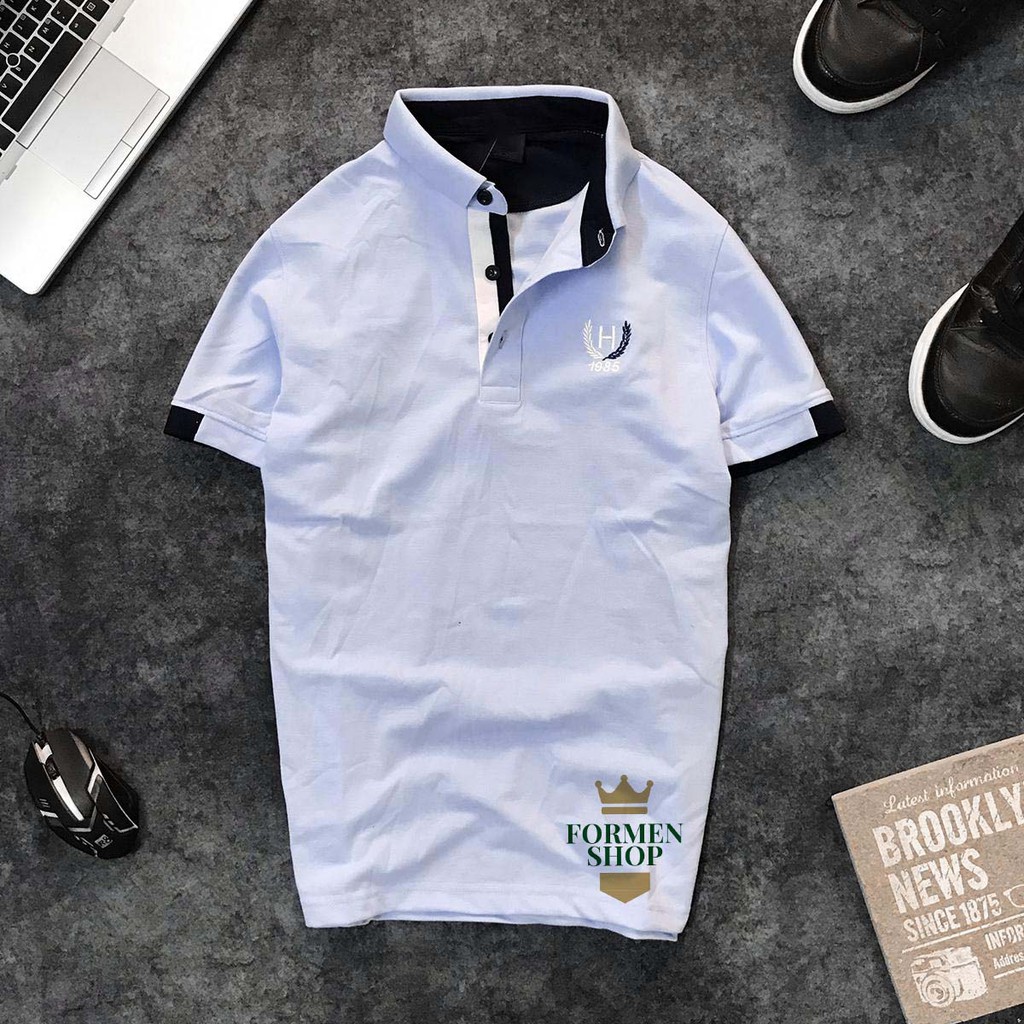 Áo Polo nam cổ bẻ ngắn tay, chất liệu vải cá sấu cotton cao cấp, trẻ trung, năng động – FORMEN SHOP – FMPS046 | BigBuy360 - bigbuy360.vn