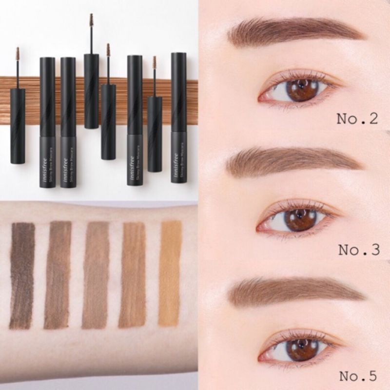 Mascara Chuốt Lông Mày Innisfree Skinny Brow Mascara