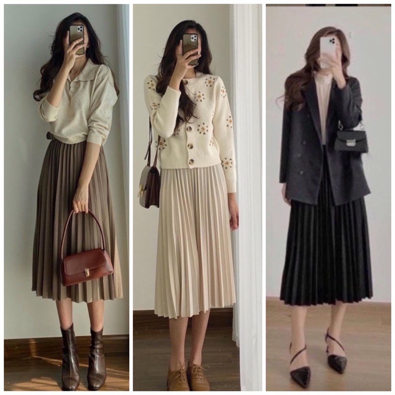 Chân váy midi nhiều màu | BigBuy360 - bigbuy360.vn