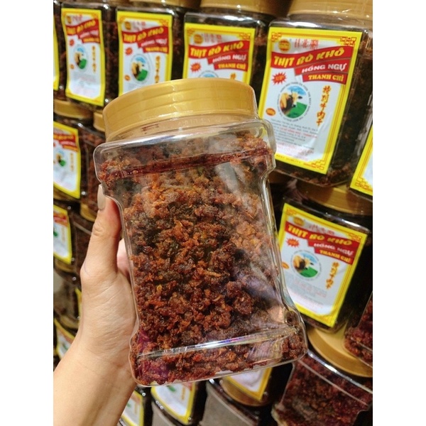 khô bò rim mật ông 250gam