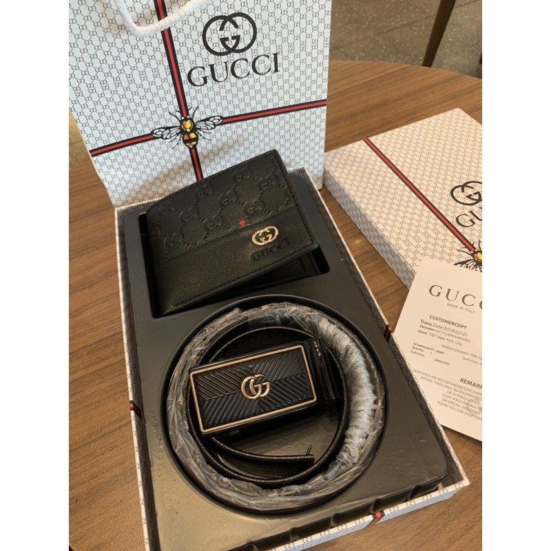 Set thắt lưng và ví Gc