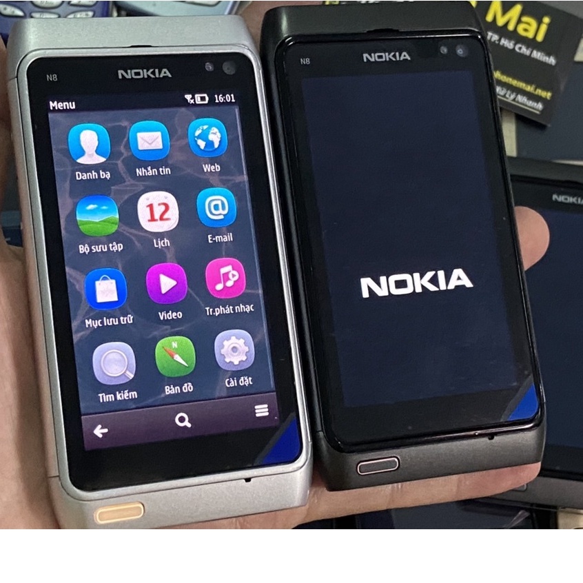 Điện Thoại Nokia N8 Cảm Ứng Bộ Nhớ 16G WiFi 3G Chính Hãng Loa To, Sóng Khẻo - Bảo Hành 6 Tháng