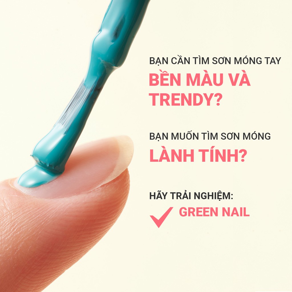 Sơn móng tay thiên nhiên innisfree Green Nail 6ml