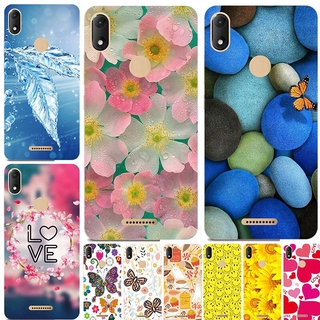 Ốp điện thoại silicon TPU mềm họa tiết sống động chất lượng cao cho Wiko View Max