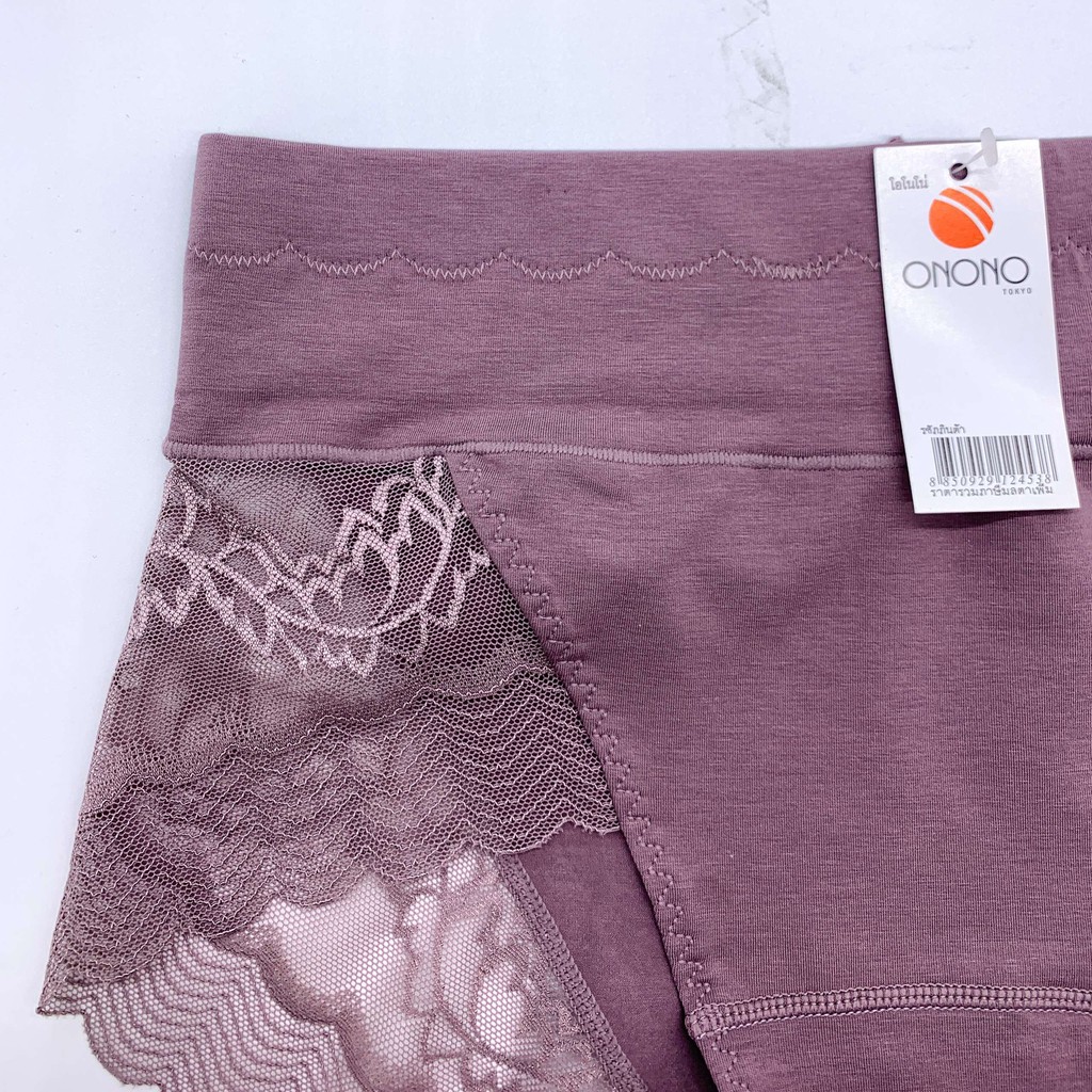 Quần lót cotton phối ren , quần cotton nữ cạp vừa 8869 không gian eva KGE