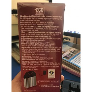 TRÀ ĐÀO COZY TÚI LỌC