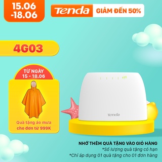 Tenda Bộ phát Wifi di động 4G LTE 4G03 - Hãng phân phối chính thức