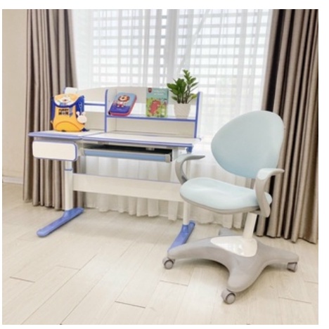 Bàn ghế học sinh, Bộ Bàn Ghế Chống Gù thông minh Luxury cho bé Cao Cấp