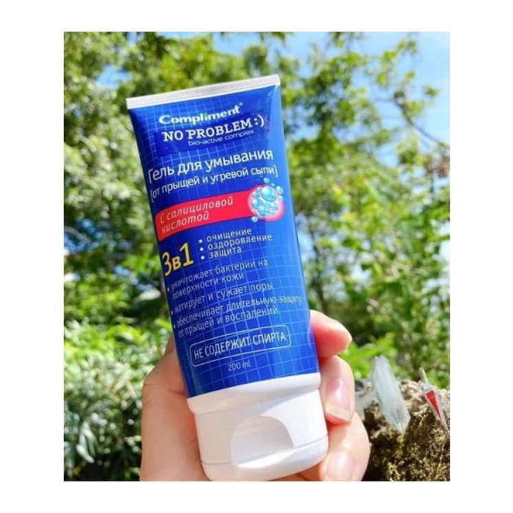 Sữa rửa mặt compliment sạch mụn ngừa mụn sạch sâu chăm sóc da mặt căng bóng cho da mụn nhạy cảm da dầu -[𝐓𝐚̣̆𝐧𝐠 -𝐦𝐚́𝐲]