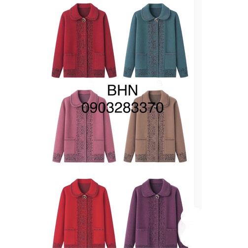 Áo khoác dạ cho người già và trung niên