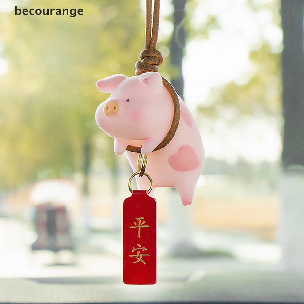 Chú Heo May Mắn Trang Trí Xe Hơi