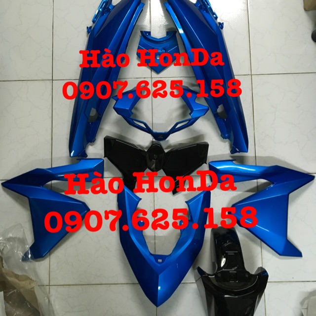 Dàn Áo Click 2015-2017 Honda Thái Lan Full Màu 9 món