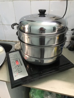 Nồi hấp 3 tầng