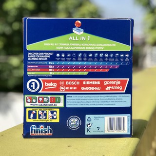 Viên rửa bát finish All in 1 loại 100 viên